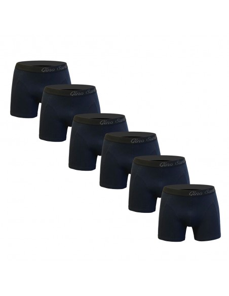 Gino Santi Super Aanbieding Strakke boxer 6 pak 5+1 Gratis Navy 