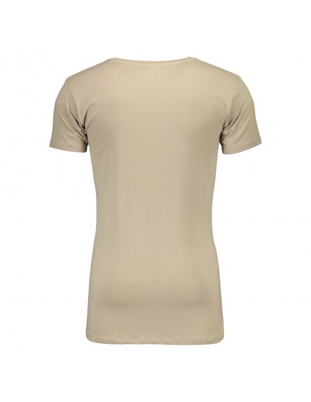 Suaque Long T-Shirt V-Neckshirt 4Pack Khaki