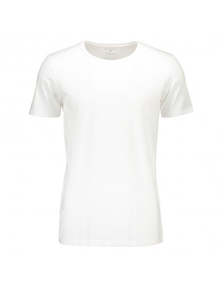 Suaque Long T-Shirt Round Neck 4Pack Wit
