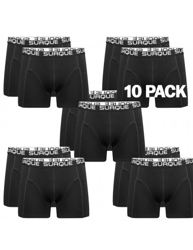 Suaque Black Boxershorts 10 pack