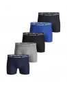 Björn Borg Boxershorts 5Pack Solids Blue Depths