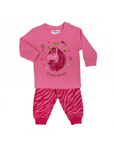 Fun2wear Pyjama Sweet Dreams Unicorn Fuchsia Roze