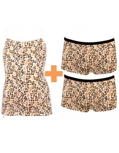 Funderwear Meisjes Set Animal Wheat 2Pack