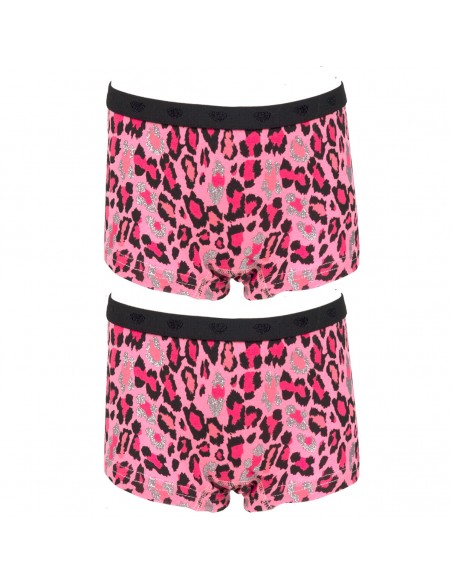 Funderwear Meisjes Short Animal Begonia Pink 2Pack 