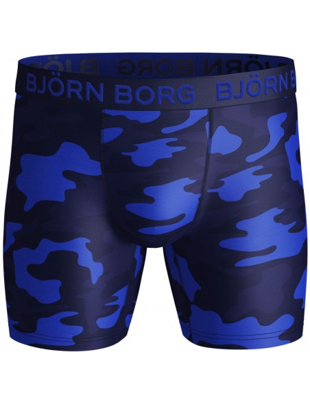 Björn Borg Boxershort Polyamide Tonal Camo Peacoat