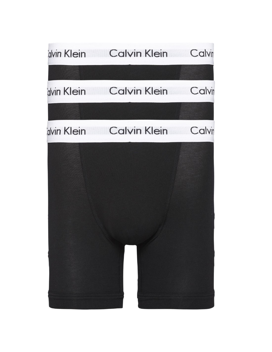 vitamine dief Luidspreker Calvin Klein Ondergoed 3Pack Boxer Cotton Stretch Zwart
