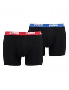 Puma Boxershort Duopak Rood Blauw