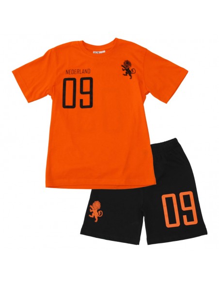 Fun2wear Shortama Elftal Oranje Zwart