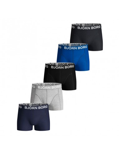 Bjorn Borg 5Pack Boys BB Naito City Black 