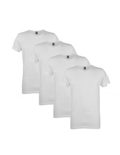Alan Red V-Shirt West Virginia 4Pack Wit