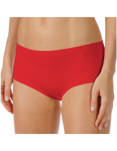 Mey naadloos ondergoed van katoen in rood | Second me Natural 79528 - Mooi  Eronder
