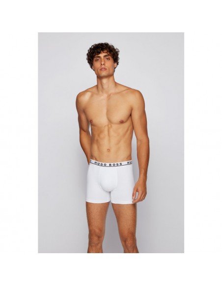 Hugo Boss Cyclist Boxershorts 3Pack Grijs Wit Zwart