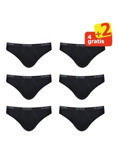 Sloggi Men Basic Mini Zwart 4+2 gratis 6 Pack