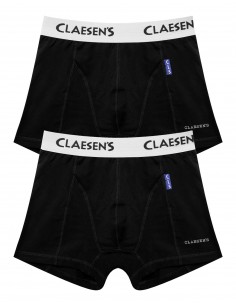 Claesen's Jongens 2Pack Boxershorts Black