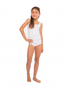Claesen's Meisjes Singlet White 2