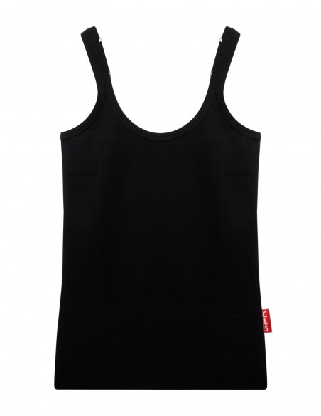 Claesen's Meisjes Singlet Black