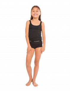 Claesen's Meisjes Singlet Black 2