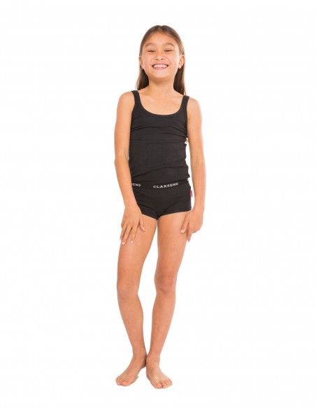 Claesen's Meisjes Singlet Black