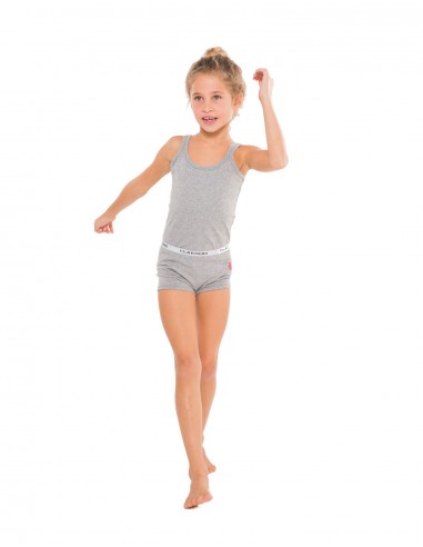 Claesen's Meisjes Singlet Grey