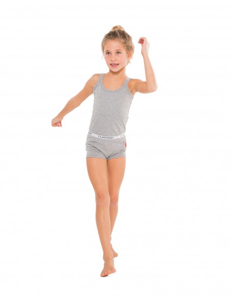 Claesen's Meisjes Singlet Grey