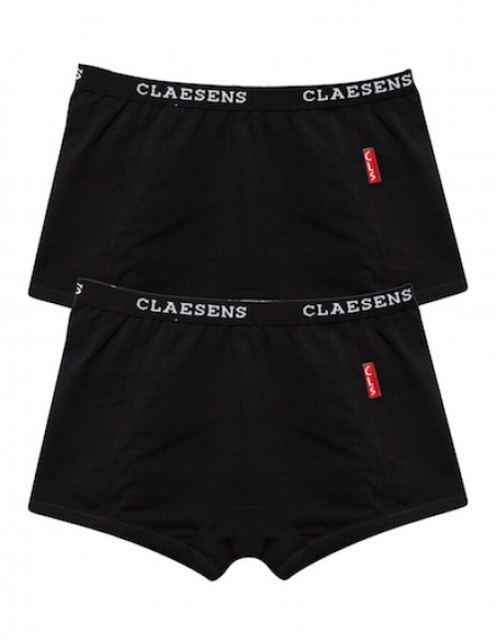 Claesen's Meisjes 2Pack Boxer Black