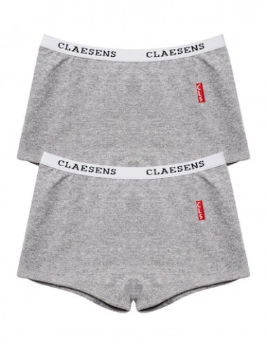 Claesen's Meisjes 2Pack Boxer Grey