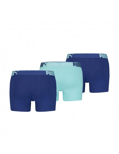 Puma Boxershort Lifestyle 3Pack Blue Combo