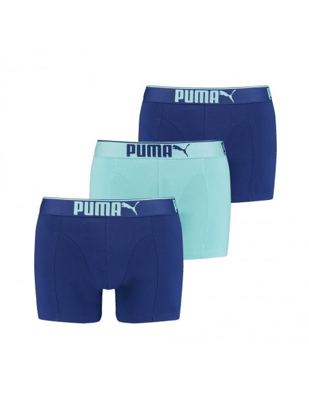 Puma Boxershort Lifestyle 3Pack Blue Combo