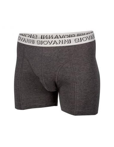 Giovanni Boxershorts Antraciet Heren Ondergoed