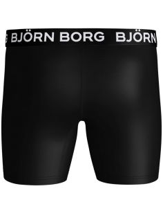 Bjorn Borg Boxershorts Singlepack SOLID PERFORMANCE Shorts Black Beauty 2