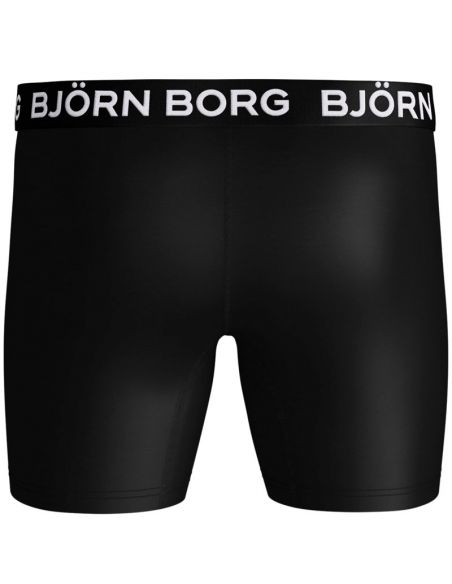 Bjorn Borg Boxershorts Singlepack SOLID PERFORMANCE Shorts Black Beauty