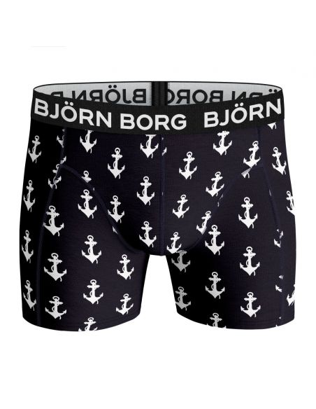 Bjorn Borg Boxershorts 3Pack Sammy Shorts BB ANCHOR Night Sky