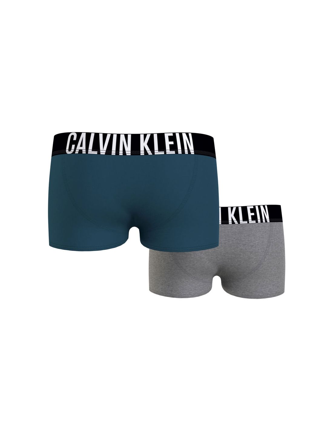 Calvin Klein Intense Power Grijs Blauw 2Pack Boxershorts Jongens