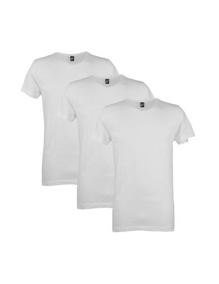 Alan Red V-Shirt West Virginia 3Pack Wit