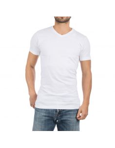 Alan Red V-Shirt West Virginia 3Pack Wit 2