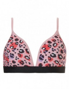Ten Cate Meisjes Padded Bra Leopard Pink
