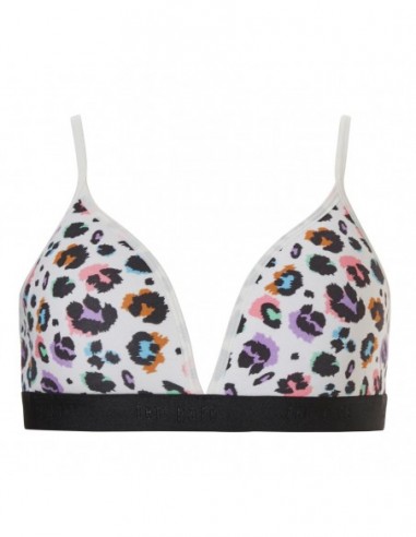 Ten Cate Meisjes Padded Bra Leopard Off White