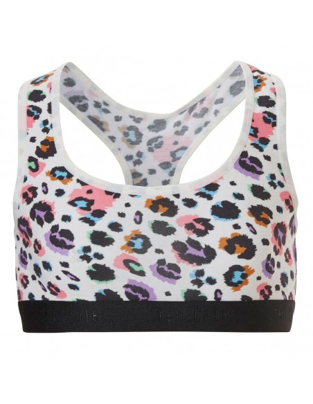 Ten Cate Meisjes Soft Top Leopard Off White