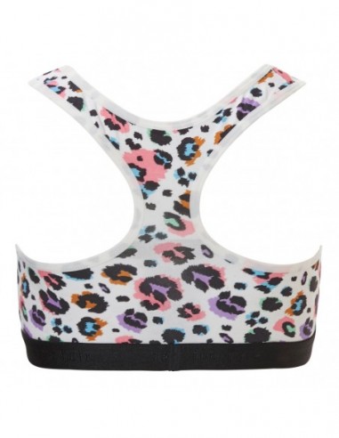 Ten Cate Meisjes Soft Top Leopard Off White