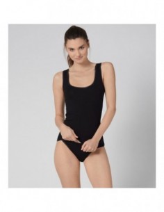 Sloggi Dames GO Organic Tanktop C2P Zwart 2pack 2