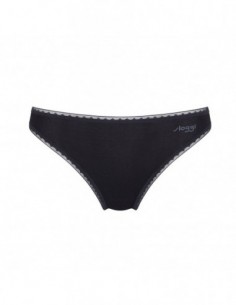 Sloggi Dames GO Organic Tai C2P Zwart 2pack 2