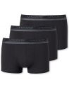 SCHIESSER Uncover Heren Boxershort 3Pack Zwart