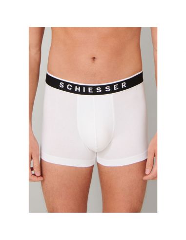 Schiesser Boxershort 95/5 Organic 3Pack Wit