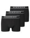 Schiesser Boxershort 95/5 Organic 3Pack Zwart