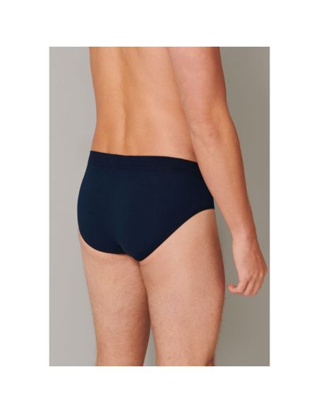 SCHIESSER Supermini Slip 95/5 Organic 3Pack Navy