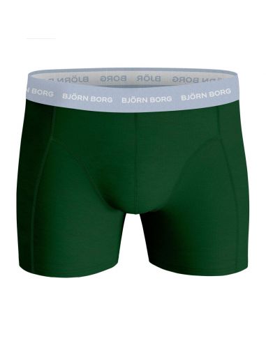 Bjorn Borg Boxershorts 3Pack ESSENTIAL Leafs Green