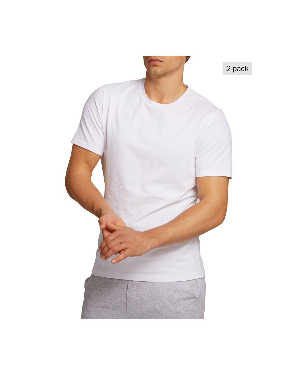 Borg T-shirt 2Pack CORE White