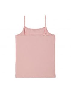 Ten Cate Meisjes Spaghetti Hemd Cotton Stretch Ash Pink 2