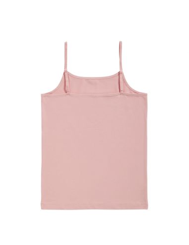 Ten Cate Meisjes Spaghetti Hemd Cotton Stretch Ash Pink