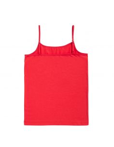 Ten Cate Meisjes Spaghetti Hemd Cotton Stretch Red 2